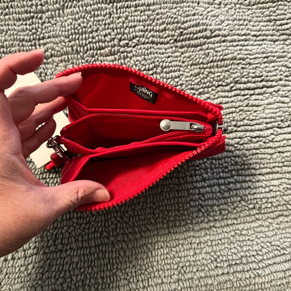 Kipling Creativity Small Red Mini Pouch - NWT
Color: Red Rouge - Picture 3 of 4